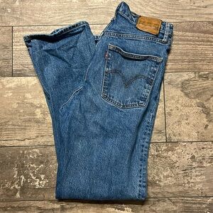 Levi’s ribcage straight